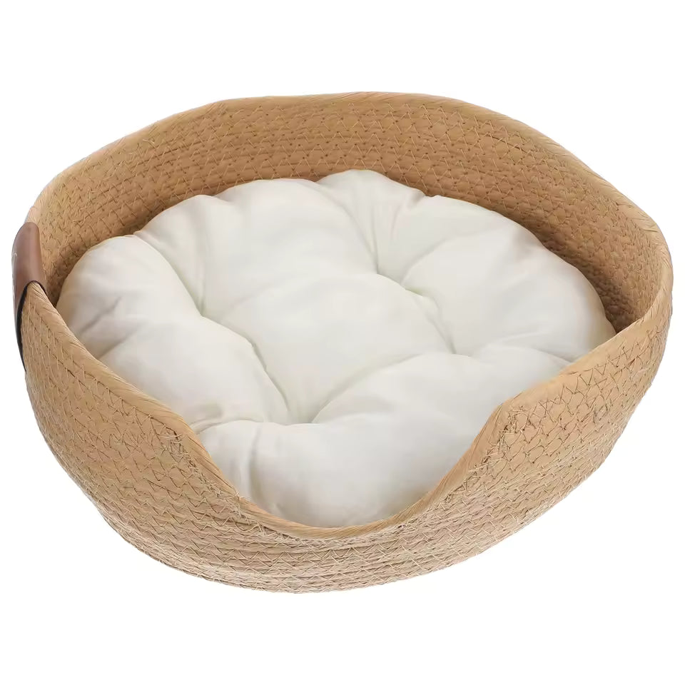 Cat Bed Woven Beds Pad for Basket Medium